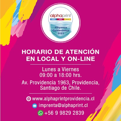 Alphaprint Providencia Imprenta Offset -Digital