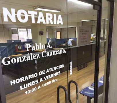 Notaría Pablo González Caamaño